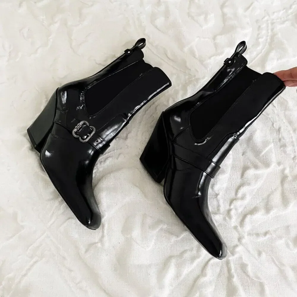 Sam Edelman Suzette Western Bootie Size 6 New